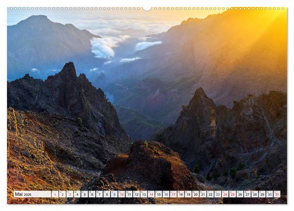 Produktbild: La Palma - La Isla Bonita - Kanarische Inseln (Wandkalender 2026 DIN A2 quer), CALVENDO Monatskalender