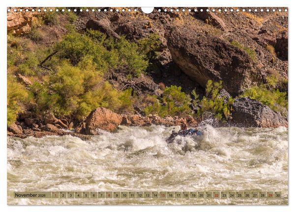Produktbild: Colorado River Rafting im Grand Canyon (Wandkalender 2026 DIN A3 quer), CALVENDO Monatskalender
