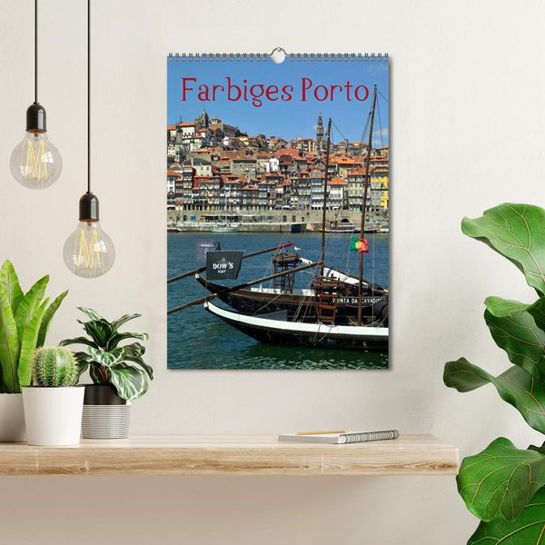 Produktbild: Farbiges Porto (Wandkalender 2026 DIN A3 hoch), CALVENDO Monatskalender