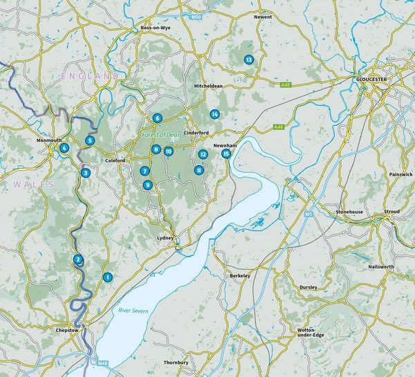 Produktbild: 15 Short Walks in the Forest of Dean