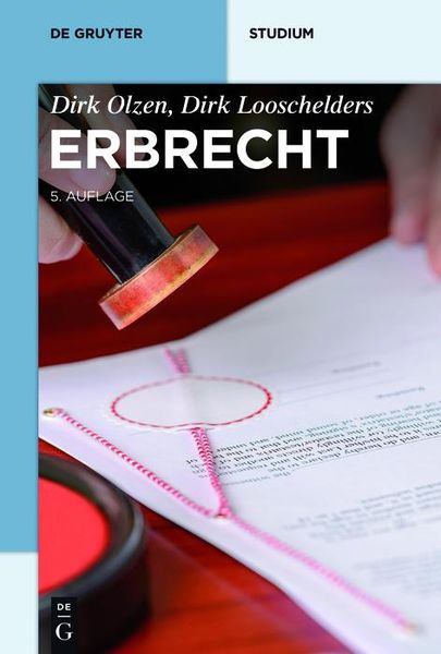 Produktbild: Erbrecht