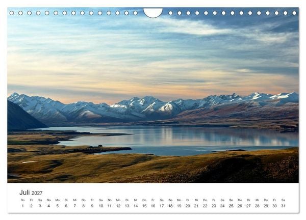Produktbild: Naturschauspiel Neuseeland (Wandkalender 2027 DIN A4 quer), CALVENDO Monatskalender