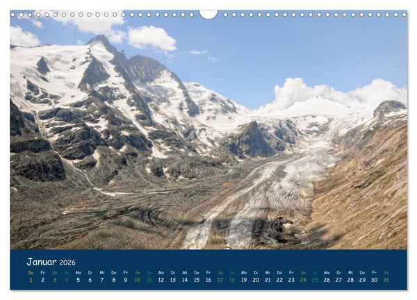 Produktbild: Bergwelt Hohe Tauern - Wandergenuss in alpiner Landschaft (Wandkalender 2026 DIN A3 quer), CALVENDO Monatskalender