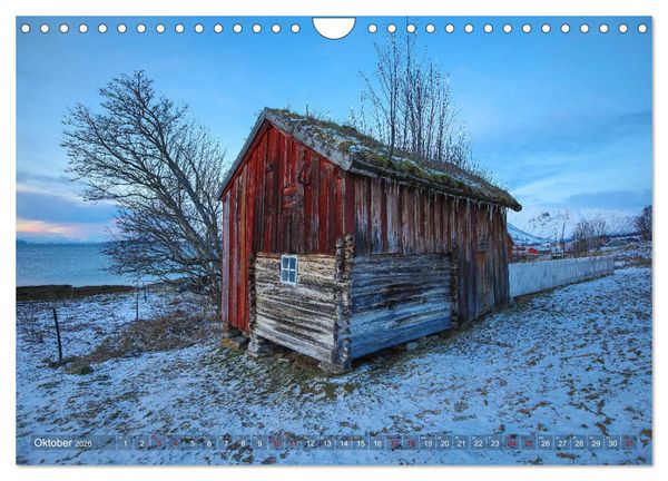 Produktbild: Polarnacht in Troms&oslash; (Wandkalender 2026 DIN A4 quer), CALVENDO Monatskalender