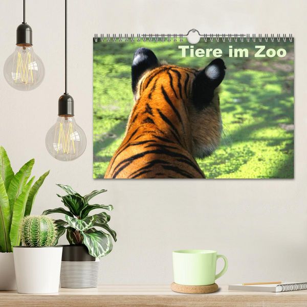 Produktbild: Tiere im Zoo (Wandkalender 2026 DIN A4 quer), CALVENDO Monatskalender