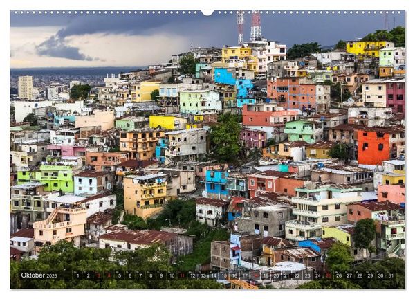 Produktbild: Ecuador 2026 Zwischen Hochland und K&uuml;ste (hochwertiger Premium Wandkalender 2026 DIN A2 quer), Kunstdruck in Hochglanz