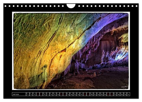 Produktbild: Tropfstein Dechenh&ouml;hle (Wandkalender 2026 DIN A4 quer), CALVENDO Monatskalender