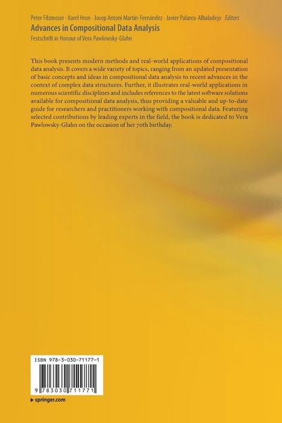 Produktbild: Advances in Compositional Data Analysis