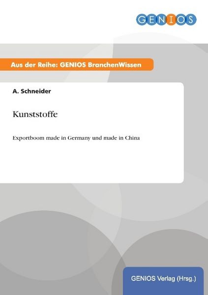 Produktbild: Kunststoffe