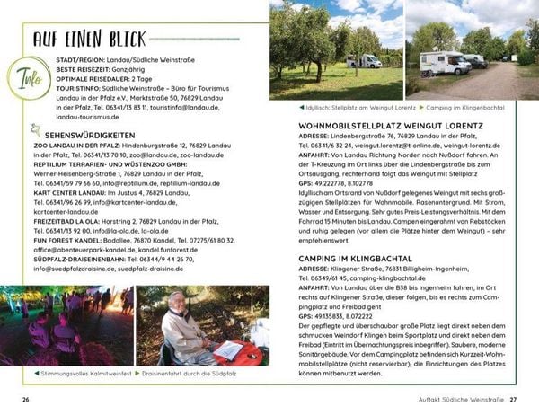 Produktbild: Wochenend und Wohnmobil - Kleine Auszeiten in der Pfalz