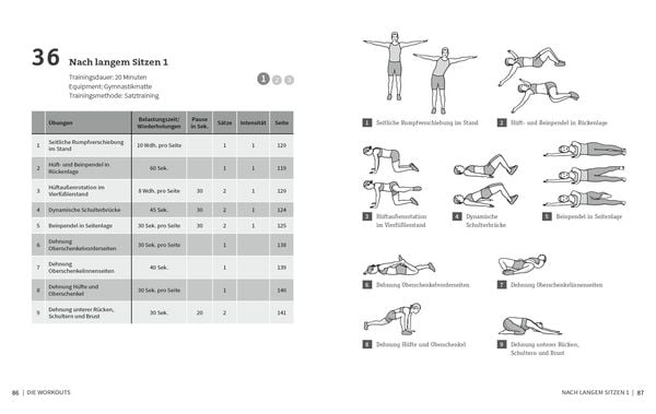 Produktbild: 50 Workouts gegen R&uuml;ckenschmerzen