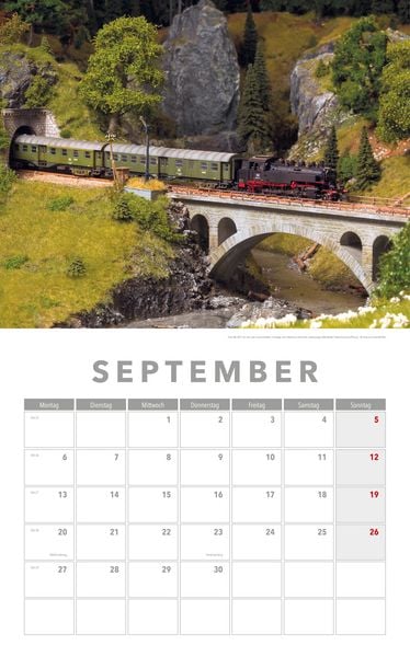 Produktbild: Modelleisenbahnen Kalender 2027
