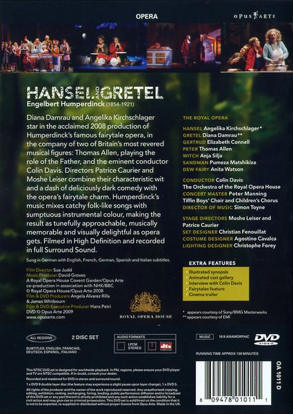 Produktbild: Engelbert Humperdinck - H&auml;nsel und Gretel [2 DVDs]