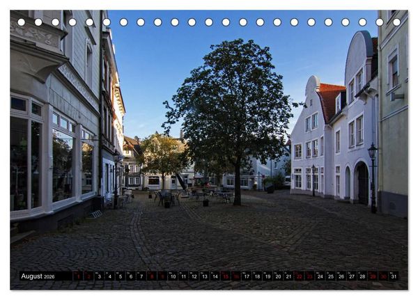 Produktbild: Stadtansichten L&uuml;denscheid, die Oberstadt (Tischkalender 2026 DIN A5 quer), CALVENDO Monatskalender