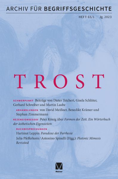 Produktbild: Archiv f&uuml;r Begriffsgeschichte. Band 65,1
