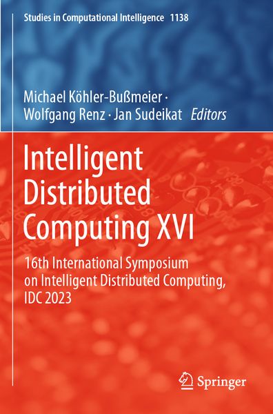 Produktbild: Intelligent Distributed Computing XVI