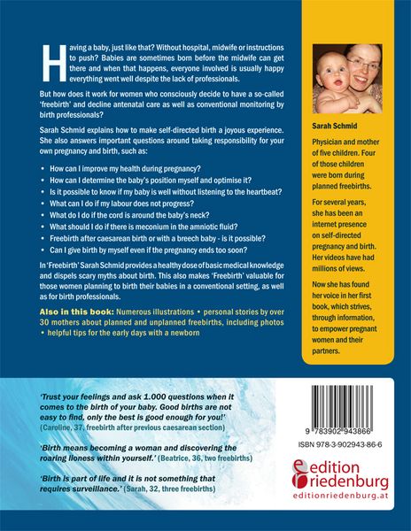 Produktbild: Freebirth - Self-Directed Pregnancy and Birth
