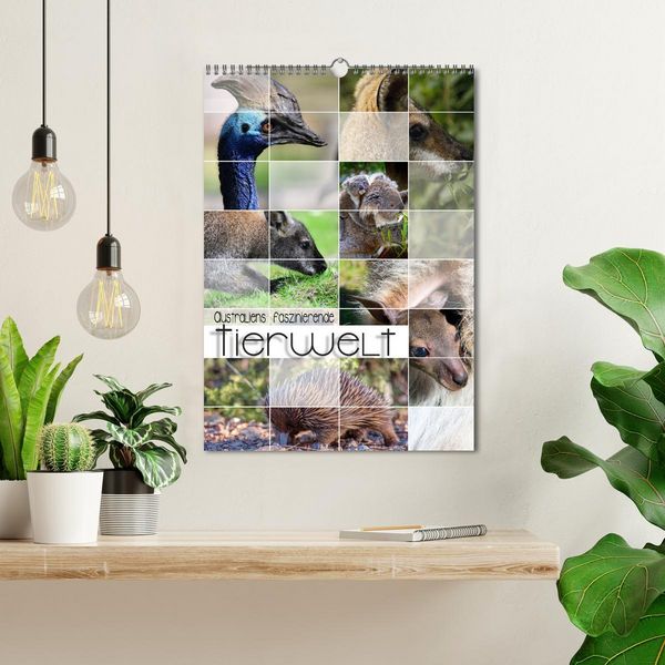 Produktbild: Australiens faszinierende Tierwelt (Wandkalender 2026 DIN A3 hoch), CALVENDO Monatskalender
