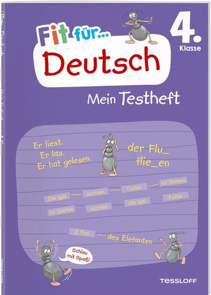 Produktbild: Fit f&uuml;r Deutsch 4. Klasse. Mein Testheft