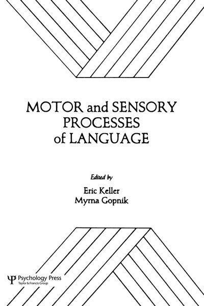 Produktbild: Motor and Sensory Processes of Language