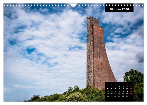 Produktbild: Maritime Seebilder - Von der Ostsee zur Nordsee (Wandkalender 2026 DIN A3 quer), CALVENDO Monatskalender