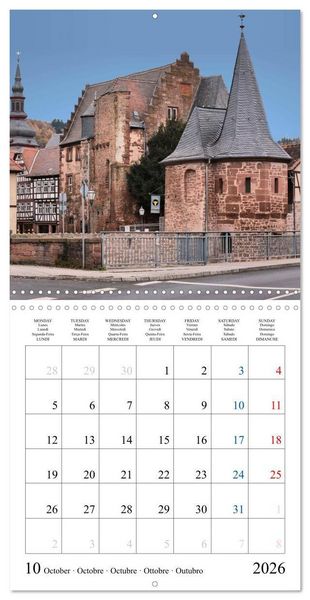 Produktbild: Worth a Visit - Romantic Cities in Germany (Wall Calendar 2026 12 &times; 12 Inch) CALVENDO 12 Month Wall Calendar