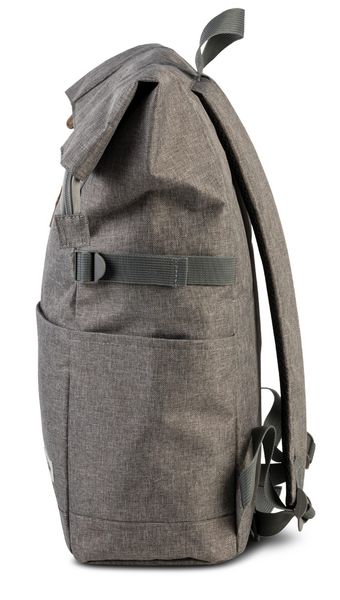 Produktbild: BESTWAY&reg; Rucksack Campus Sytle, Rolltop, dunkelgrau, variabel von 19 bis 25 Litern