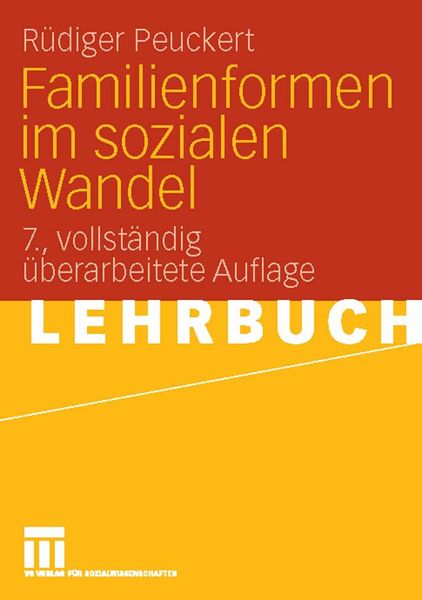 Produktbild: Familienformen im sozialen Wandel