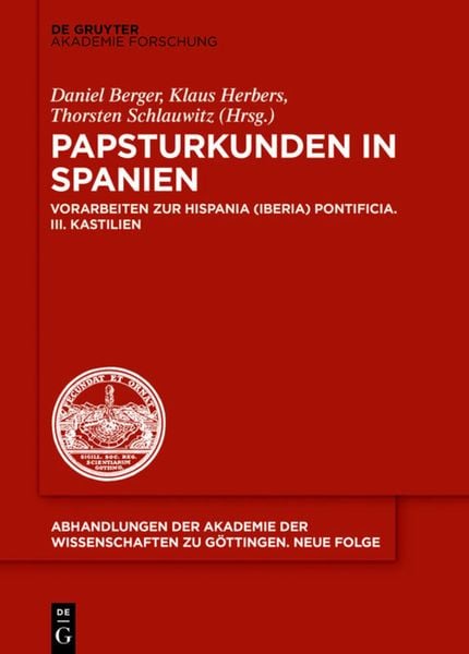 Produktbild: Papsturkunden in Spanien