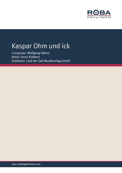 Produktbild: Kaspar Ohm und ick