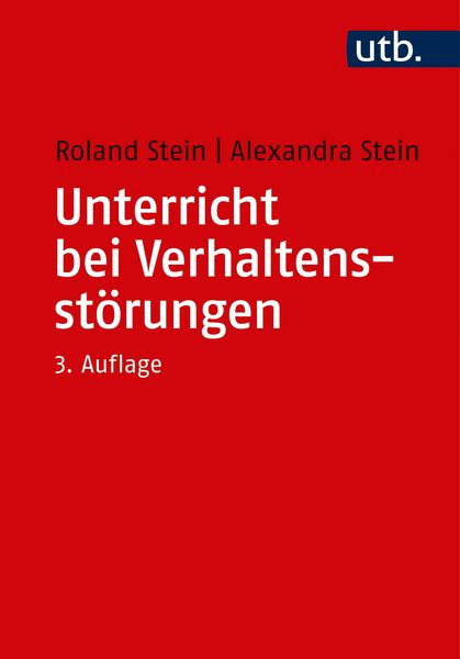 Produktbild: Unterricht bei Verhaltensst&ouml;rungen