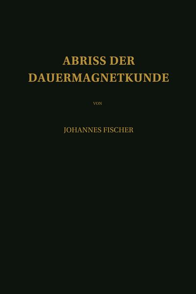 Produktbild: Abriss der Dauermagnetkunde