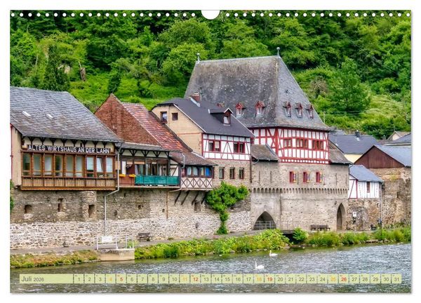 Produktbild: Bezauberndes Lahntal (Wandkalender 2026 DIN A3 quer), CALVENDO Monatskalender