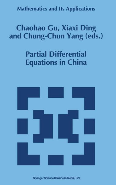 Produktbild: Partial Differential Equations in China