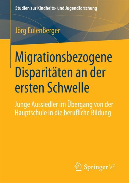 Produktbild: Migrationsbezogene Disparit&auml;ten an der ersten Schwelle.