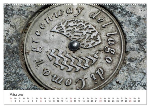 Produktbild: Impressionen vom Comer See (hochwertiger Premium Wandkalender 2026 DIN A2 quer), Kunstdruck in Hochglanz