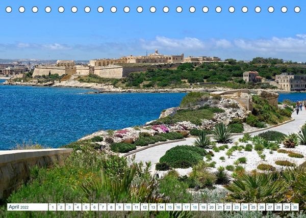 Produktbild: Malerisches Malta - Idylle im Mittelmeer (Tischkalender 2022 DIN A5 quer)