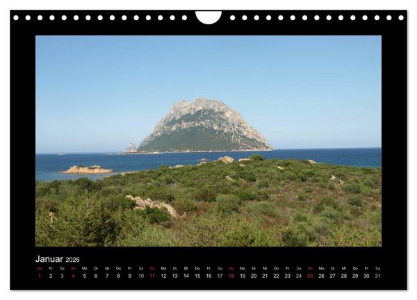 Produktbild: Sardinien (Wandkalender 2026 DIN A4 quer), CALVENDO Monatskalender