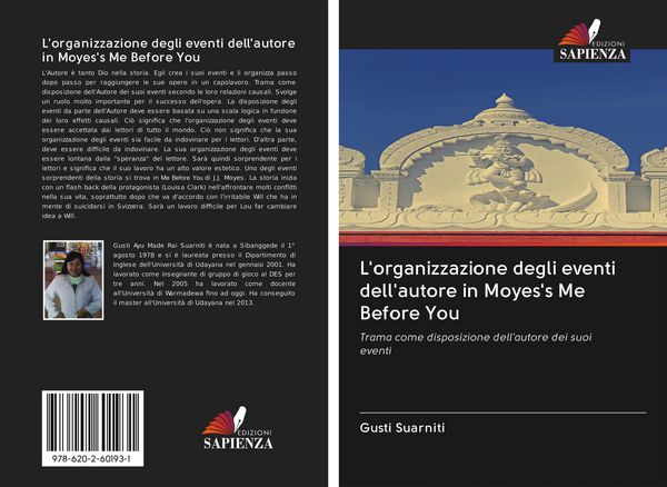 Produktbild: L'organizzazione degli eventi dell'autore in Moyes's Me Before You