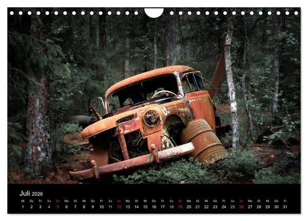 Produktbild: Automobile im Herbst (Wandkalender 2026 DIN A4 quer), CALVENDO Monatskalender