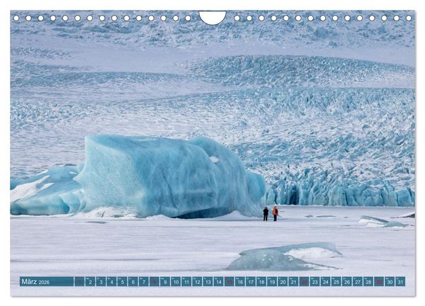 Produktbild: Island - Reise in eine andere Welt (Wandkalender 2026 DIN A4 quer), CALVENDO Monatskalender