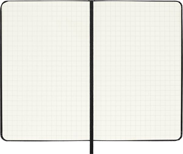 Produktbild: Moleskine Notizbuch, Pocket/A6, Kariert, Fester Einband, Schwarz