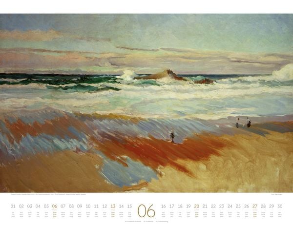 Produktbild: Kunstwerk Meer Kalender 2027
