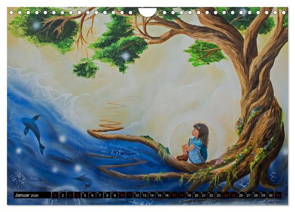 Produktbild: Im Traum ein Baum (Wandkalender 2026 DIN A4 quer), CALVENDO Monatskalender