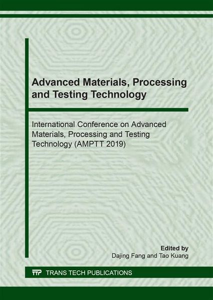 Produktbild: Advanced Materials, Processing and Testing Technology