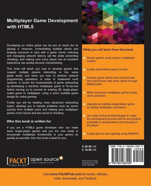 Produktbild: Multiplayer Game Development with HTML5
