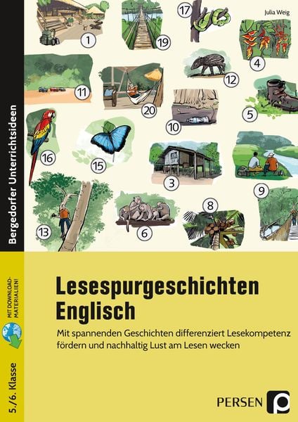 Produktbild: Lesespurgeschichten 5./6. Klasse - Englisch