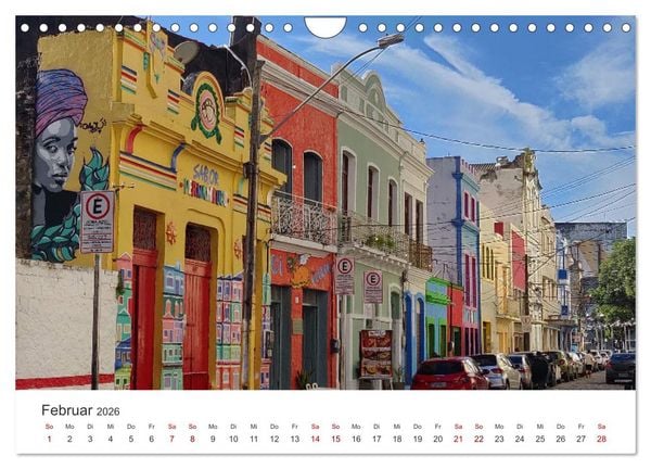 Produktbild: Brasilien - Eine beeindruckendes Land in S&uuml;damerika. (Wandkalender 2026 DIN A4 quer), CALVENDO Monatskalender