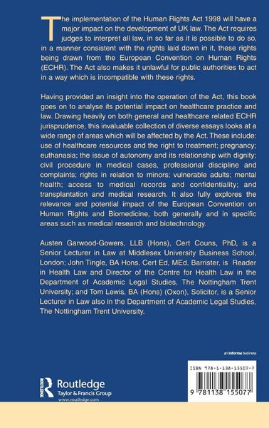Produktbild: Healthcare Law