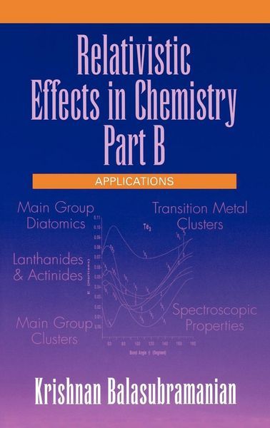 Produktbild: Relativistic Effects in Chemistry, Applications